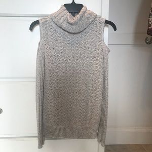3/$20 Cold Shoulder Turtleneck Sweater